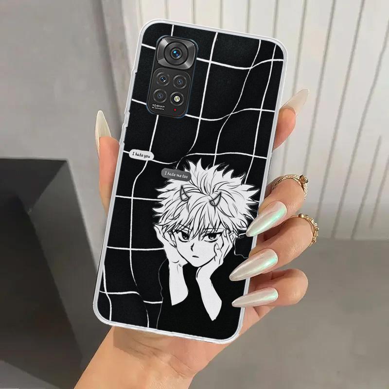 Killua Hunter HXH Phone Case for Xiaomi Redmi Note 15 14 14S 13 12S 12 Pro 11S 11 Plus 11T 11E 10S Soft Funda Print Shell Redmi