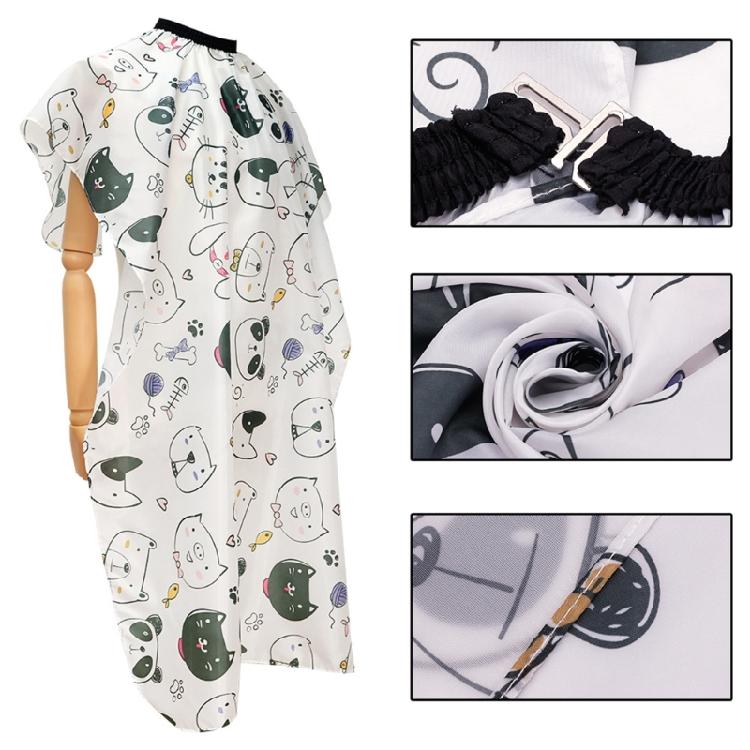 Tierdruck Friseurumhang für Kinder Kinderhaarschnittumhang, Perfekt für Haarschnitte zu Hause