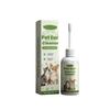 Pet Ear Care Solution, Gentle Ear Cleaner For Cats And Dogs, Odors And Protects Ears.60ml