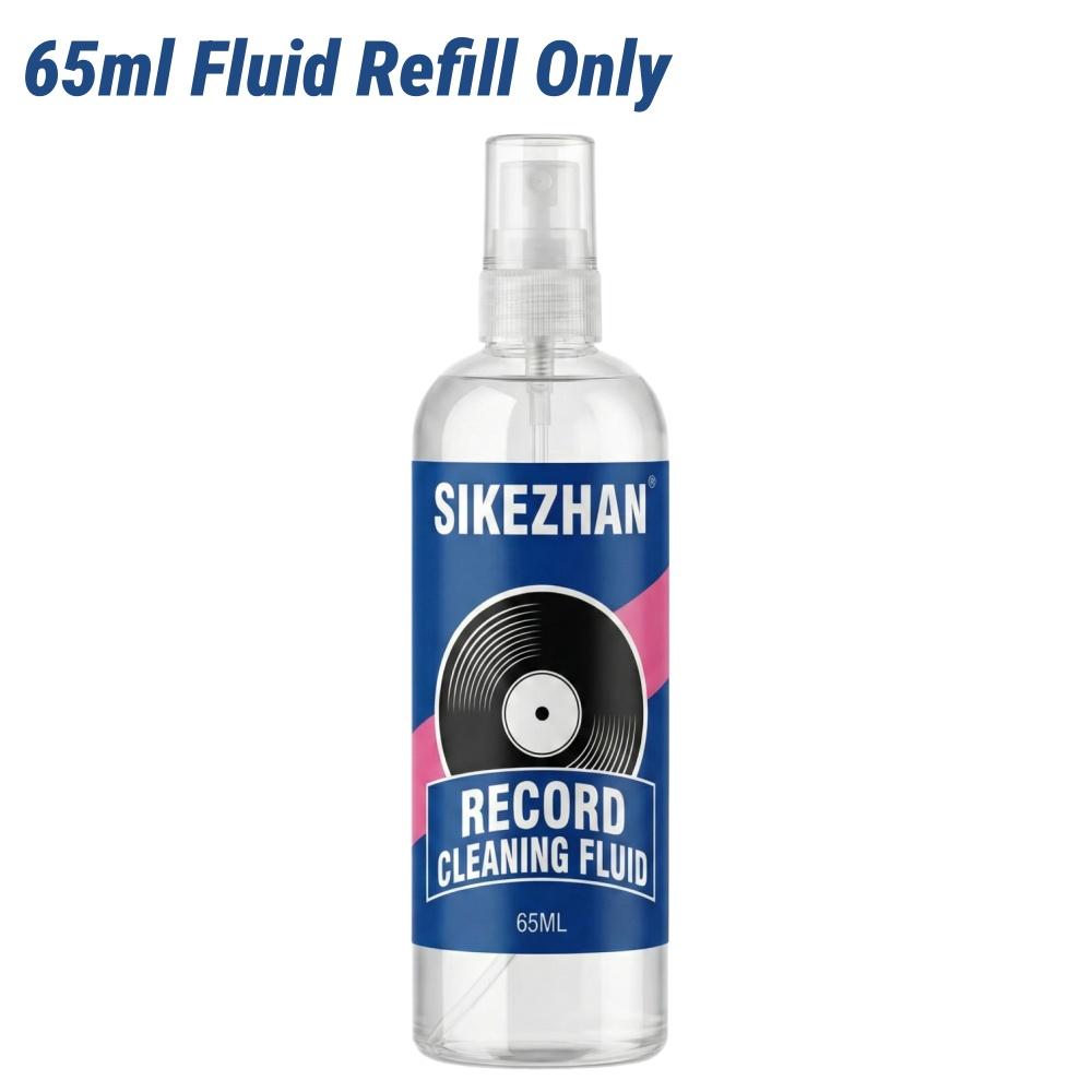 

Record Cleaner Kit with 65ml Spray, Anti-Static Velvet Brush & Stylus Cleaning Tools for Safe Vinyl Turntable Use