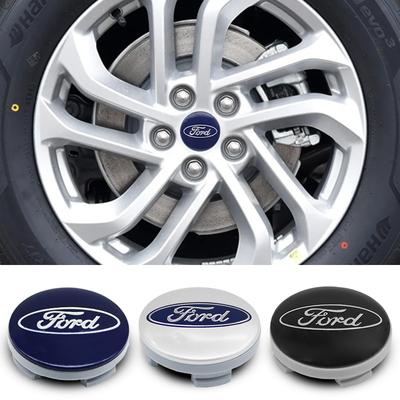 4Pcs 54MM For Escort Explorer Fusion Kuga Mondeo Focus Ecosport C-Max Mk2 Car Hubcap Rim Cover Badge Auto Center Wheel Cap