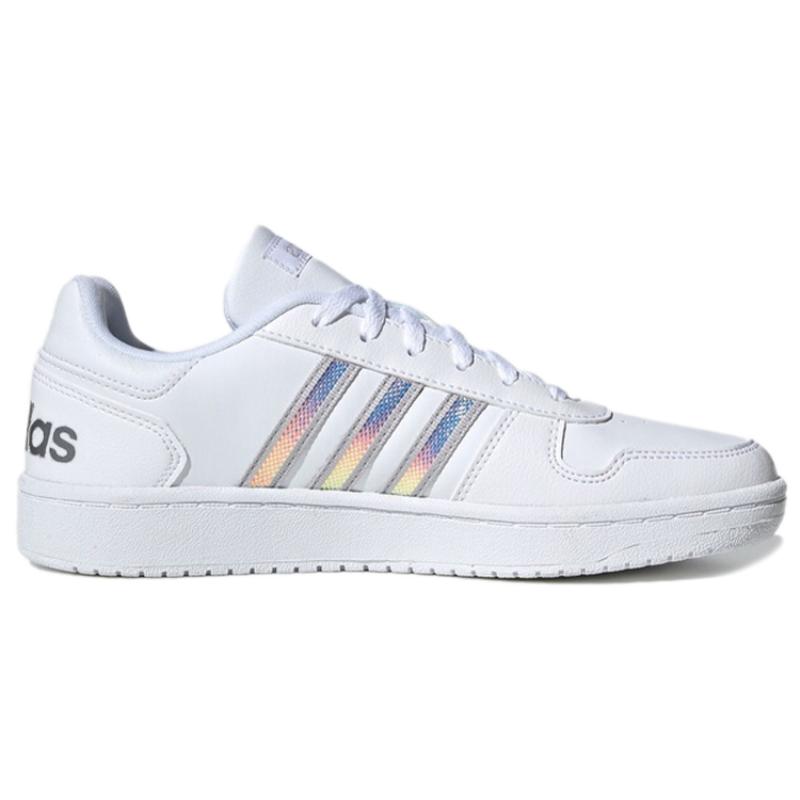 Adidas Hoops 2.0 'White Silver' Women's Sneakers FW3535