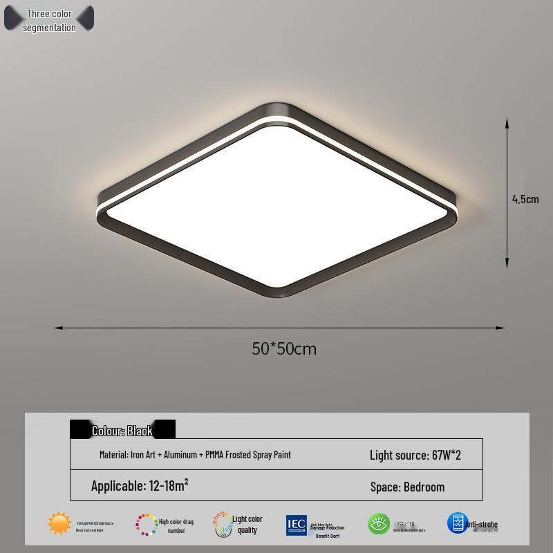 Lumină de Tavan LED Mare Modernă Minimalistă pentru Living, Dormitor sau Sală de Mese