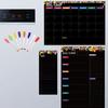 Fridge Magnetic Calendar Weekly Monthly Planner Magnetic Fridge Calendar Whiteboard for Kitchen Grocery Shopping List