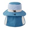 [Miki House] Hat, UV Protection, Sunshade Cover Included, Sunshade Hat, Logo, Boys, Girls, Baby, Kids, Children's Clothing, 12-9104-148, L (52-54cm),