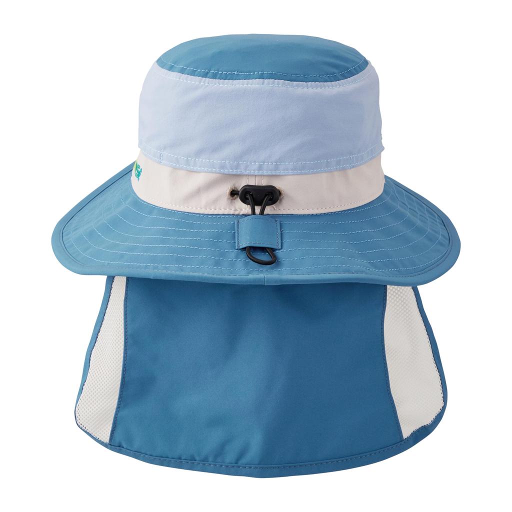 [Miki House] Hat, UV Protection, Sunshade Cover Included, Sunshade Hat, Logo, Boys, Girls, Baby, Kids, Children's Clothing, 12-9104-148, L (52-54cm),