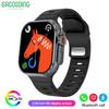 SACOSDING 2.04 Inches 368*448 Pixels AMOLED Screen Large Screen BT Call Voice Assistant Fitness Tracker Smart Watch for Men Women