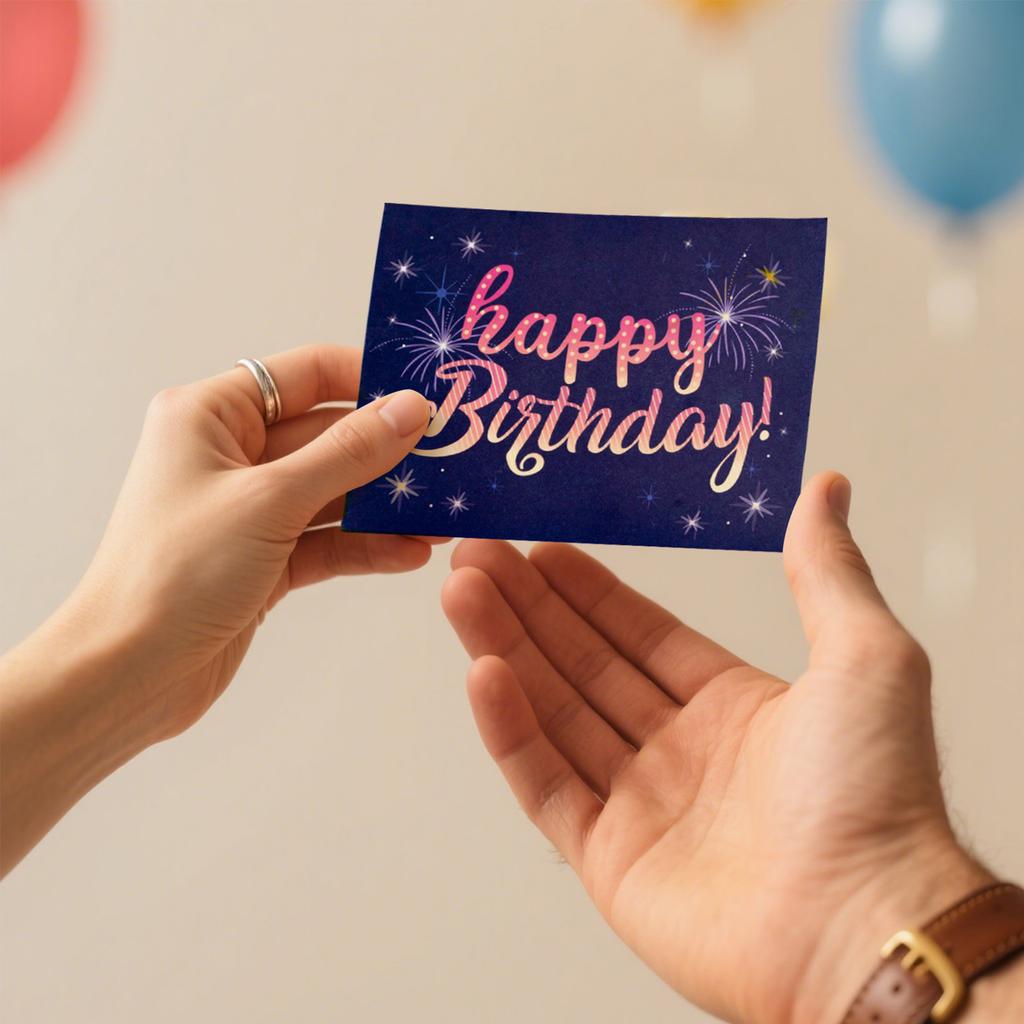 Happy Birthday Creative Birthday Three-Dimensional Greeting Card High-end Feeling Birthday Greeting Card With Music Lighting 3D Greeting Card