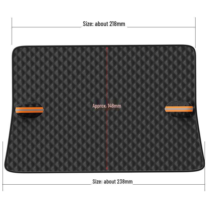 Magnetic Black Car Windshield Snow Cover - Thickened Sunshade and Frost Protection