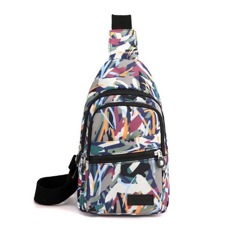 Women Mini Backpack Small Chest Bag Oxford Cloth Waterproof Fashion Messenger Bag Female Sports Bag Travel Crossbody Bagpack