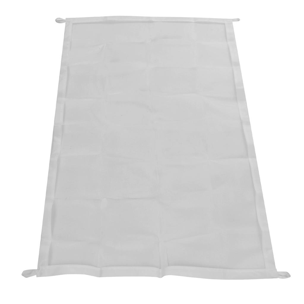Dog Fence Indoor Isolation Gate Portable Safety Foldable Retractable Stair Dog Gate for Cat White 28.3 X 39.4in