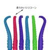 Maydahui Stylish Octopus Antenna Ballpoint Pen Black Set of 8 Cute Ocean Octopus Stationery Cute Student Gift Oil-Based