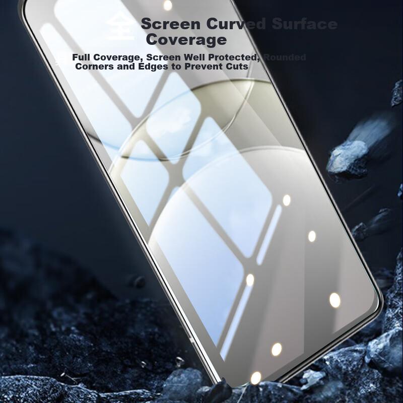 Tempered Glass Screen Protector for Huawei Nova 14 Pro, Curved Full Screen High Definition Glass Film for Huawei Nova 13 Pro/13 Ultra
