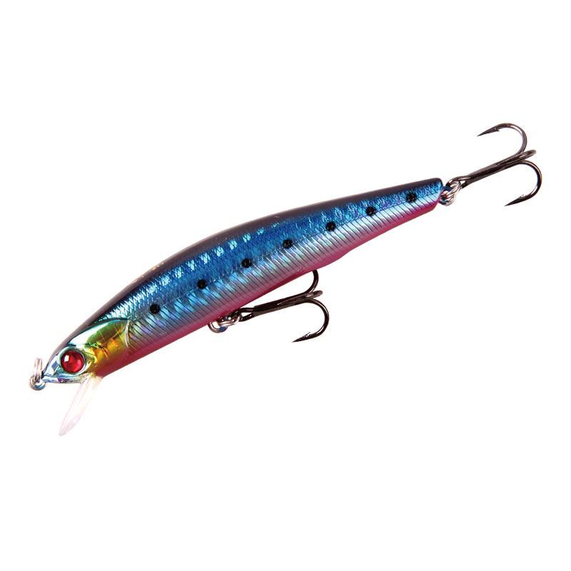 New Arrival LUTAC Plastic Fishing Hard Bait With 3D Lure Eyes Custom Slow Sinking Minnow Fishing Lure