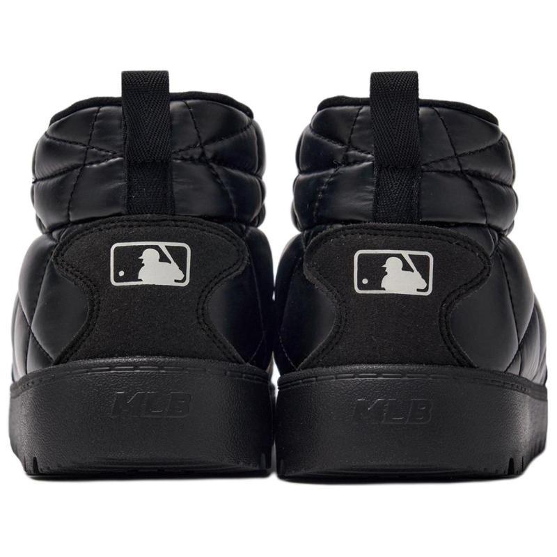 MLB New York Yankees Ankle Boots Unisex Black Sneakers 3AWBQWL46-50BKS