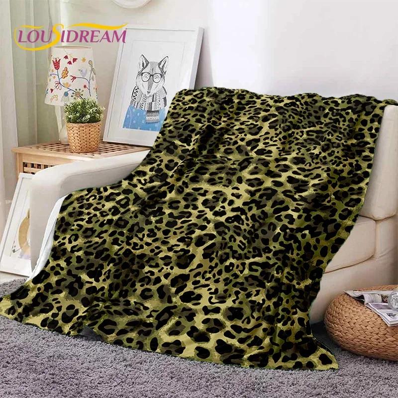 3D Colorful Zebra Stripe Leopard Tiger Soft Flannel Blanket for Bed Bedroom Sofa Picnic,Throw Blanket for Cover Outdoor Nap gift