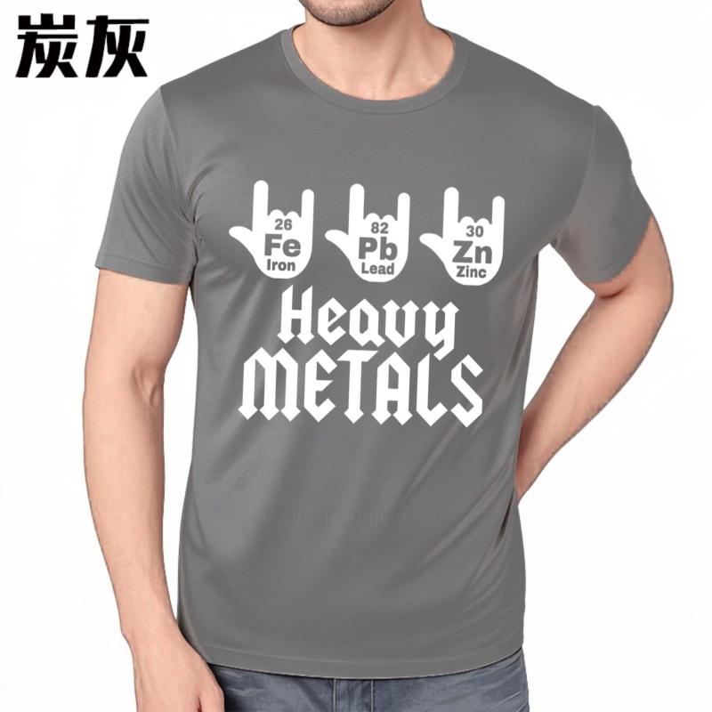 men brand tshirt Daily Wear summer For him t shirt Heavy Metals Hand Signs Elements Short Sleeve New Arrived O Neck Tee shirt