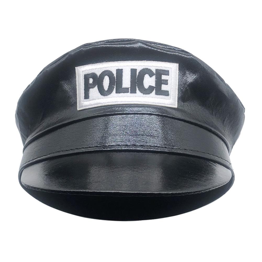 Policejní klobouk pro muže ženy Potřeby Anime Cosplay Oblečení Rekvizity Pro Tématickou Párty
