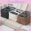 Fabric Storage Basket For Diapers And Clothes With Dividers For Nursery Organization
