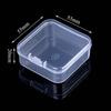 Mini Plastic Box Rectangular Box Translucent Box Packing Box Storage Box Dustproof Solid Strong Jewelry Storage Case Container
