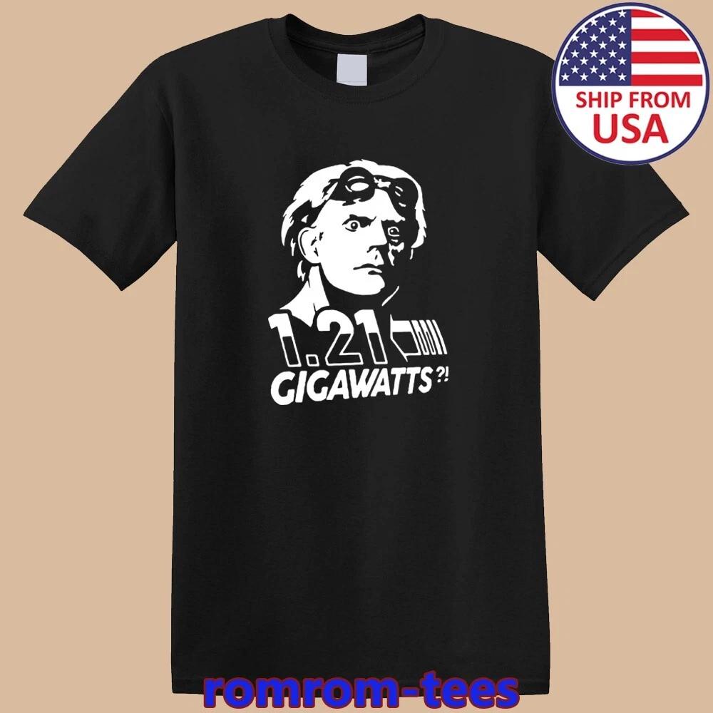 1.21 Gigawatts Dr. Brown Back to The Future Black Size S-5XL 3XL