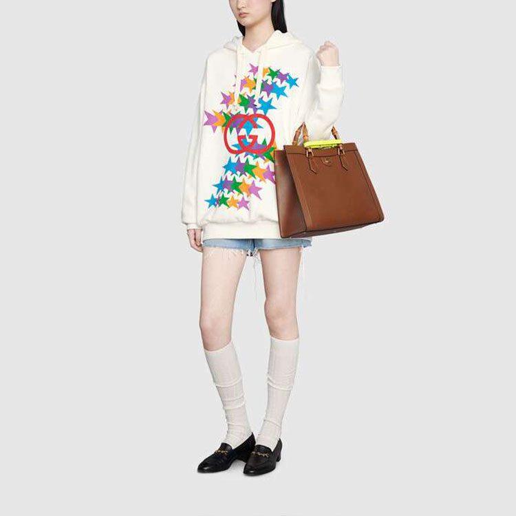 Gucci Sweatshirt Women's Ivory White 615061-XJDOU-9095