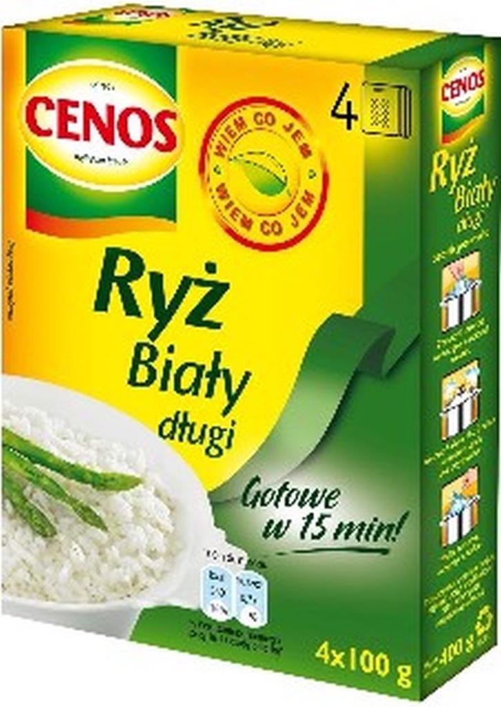 Cenos White Long-grain Rice 400 G (4 X 100 G)