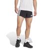 Adidas adizero Running Gel Pocket Shorts KKK60 Black Size M Men's (JM3650) (Size 7)