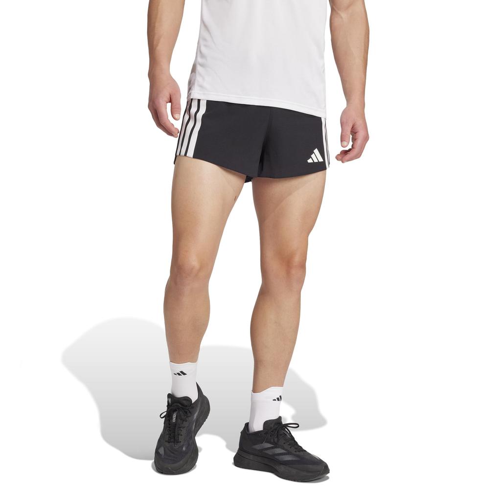 Adidas adizero Running Gel Pocket Shorts KKK60 Black Size M Men's (JM3650) (Size 7)