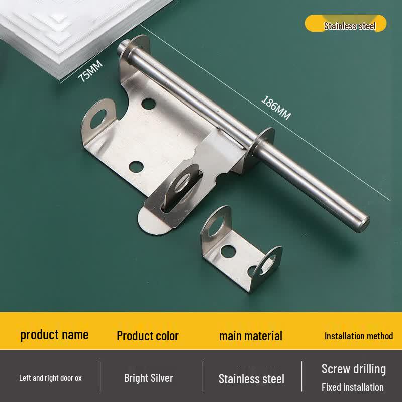 Stainless Steel Barrel Bolt Latch