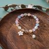 Fairy Daisy Popcorn Beaded Bracelet - Women's Elegant Handcrafted Jewelry