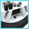 lfpaz5 Metal Car Tire Valve Stem Caps Auto Accessories for Volvo R Design T6 AWD C30 C40 C50 C70 S40 S60 S70 S80 S90 V40 V50 V60 V70