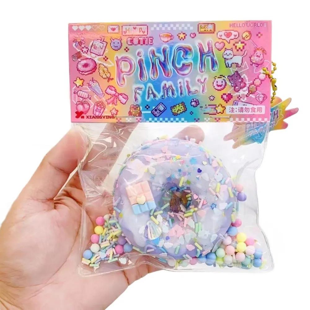 3pcs Taba Squishy Cake Doughnut Stress Relief Toy Extra Large Sensory Fidget Toys for Kids Adults Anxiety Relaxation Squeeze Gift