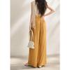 Relaxed Fit High-Waist Cooling Tencel Wide-Leg Pants