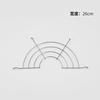 Stainless Steel Thick Line Semicircle Hanging Pan Frying Drain Line Rack Kitchen Accessories Home Fried Food Oil Drip Filter