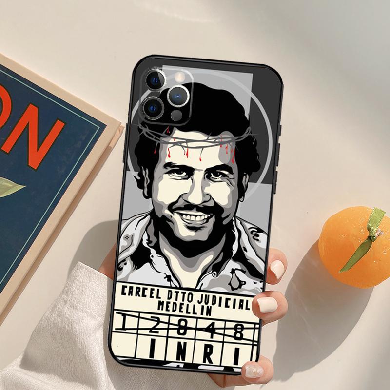 

Сериал Наркос Пабло Эскобар Чехол для iPhone 14 15 16 Pro Max 11 12 13 Pro Max Mini XR 16 15 Plus 16e Чехол для телефона iPhone 14Pro MAX
