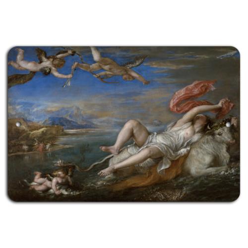 

Europa and the Bull A Timeless Mythical EscapeAluminumtin sign 20x30cm（7.8x11.8inch）