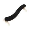 Solid Wood Classical Style Violin Shoulder Rest for 4/4 3/4 Violin with Thickened Sponge, Height Adjustable Shoulder Rest