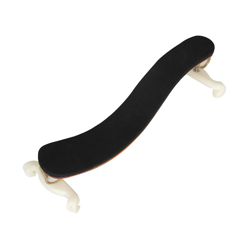 Solid Wood Classical Style Violin Shoulder Rest for 4/4 3/4 Violin with Thickened Sponge, Height Adjustable Shoulder Rest