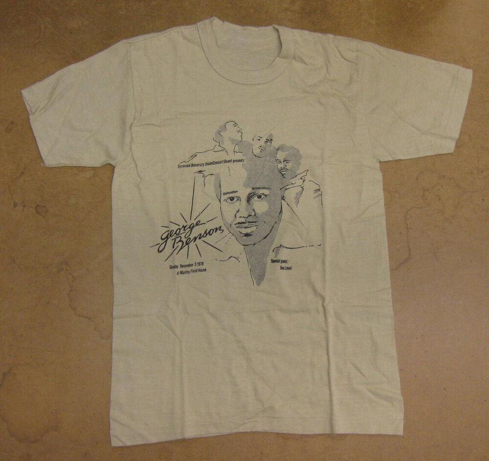 

GEORGE BENSON SYRACUSE UNIVERSITY 1978 Shirt Sand Unisex S-5XL LE498 Unisex T-Shirt XXL