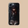Dark Goddess Lilith Phone Case for iPhone 17 16 15 14 13 12 11 X XR XS 8 7 Air Pro Max Plus Mini Soft TPU Shockproof Cover