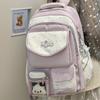 Schoolbag1011 new fresh and sweet high-value backpack girls Japanese junior high school high school students large-capacity backpack