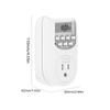 High Capacity Timer Outlet Featuring Digital Display Easy Operation for Appliances 1875W 125V Voltages NEMA Compatible