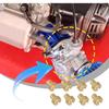 16pcs 5mm Carburetor Main Jet Kit Compatible with Mikuni Vm22 Vm24 Vm26 125cc 150cc 200cc 250cc Dirt Bike Pit Bike ATV Carb Nozzle 88 90 95 98 100