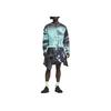 Nike All-Over Print Fitted Mid-Rise Drawstring Sports Shorts Men Shorts Black DV9546-010