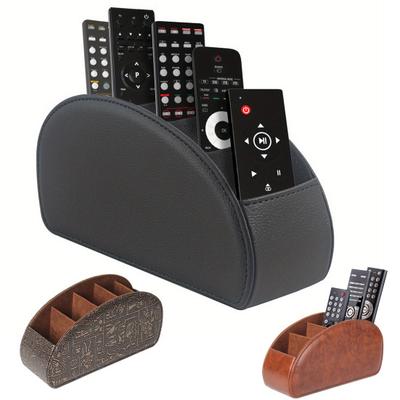 Remote Control Holder Storage Box with 5 Compartments Large Capacity Remote Control