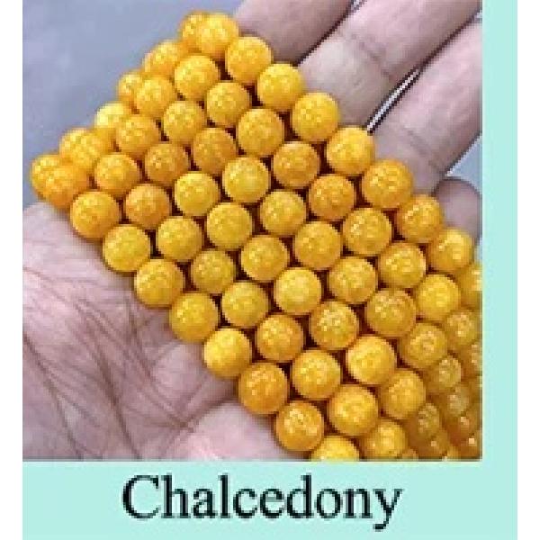 Light Blue Jasper Chalcedony Natural Stone Round Beads for Jewelry Making 15"Strand 6 8 10 12MM Diy Bracelet Necklace Ear Studs
