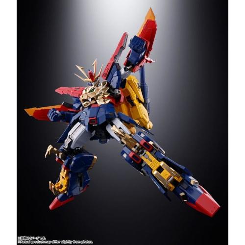 TAMASHII NATIONS Soul of Chogokin GX-113 Gundam Build Fighters Try Strongest Mobility Gundam Tryon 3, Approximately 210mm, Die-cast, PVC, and ABS Pain