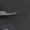 Car Steering Wheel Micro Leather Cover For Nissan 350Z 2003 - 2009 Blue Stripe