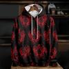 Spring And Autumn Fashion Men's Hoodie Bloody Wound 3D Print Hoodies Street Casual Boy Sweatshirt Men's Oversized Top Clothing